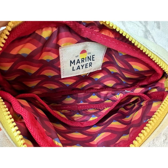 Marine Layer Colorblock Canvas Belt Bag Fanny Pack Adjustable Strap Multicolor - Picture 6 of 13